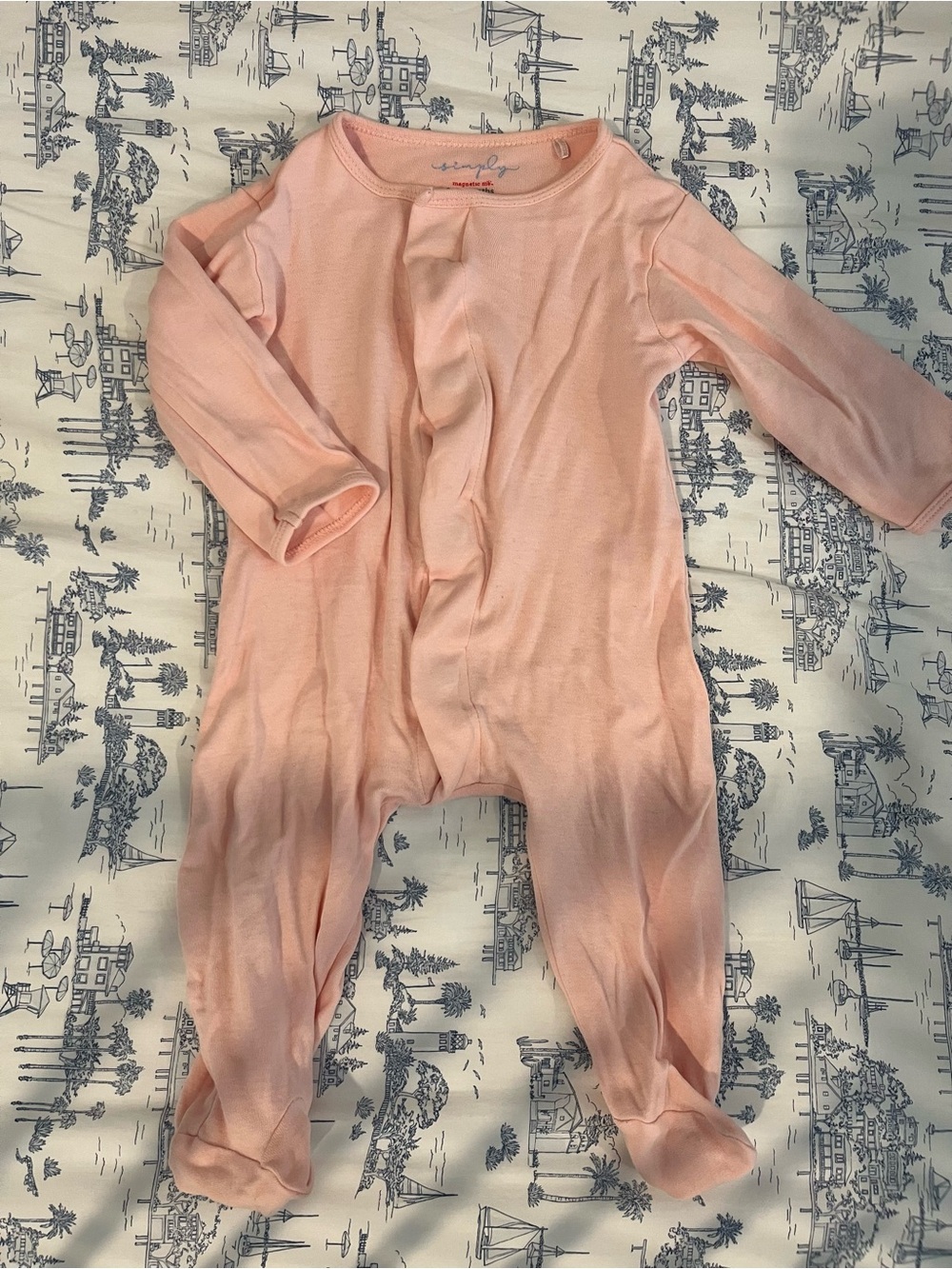 Magnetic Me Pink Onesie